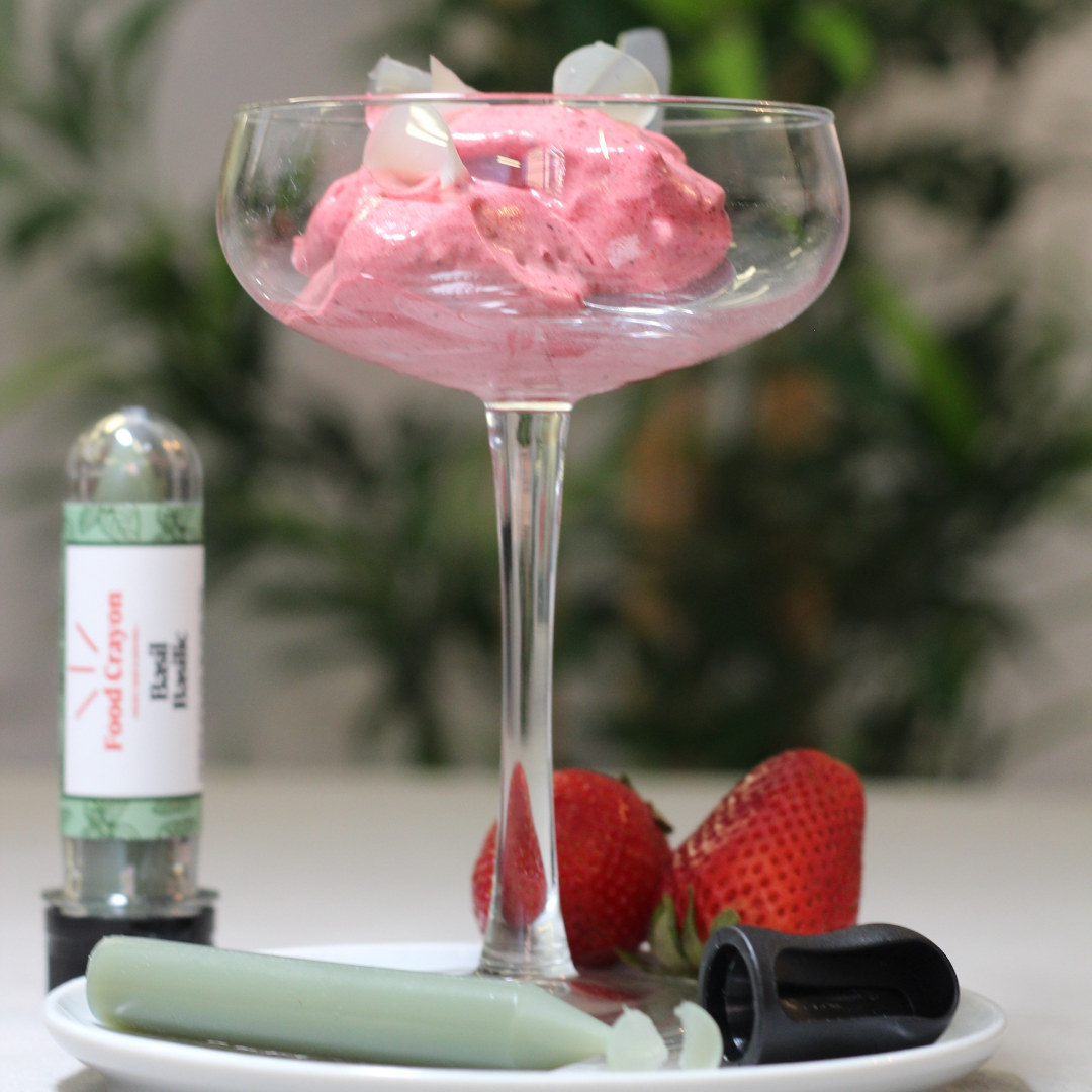 Red Berry Sorbet | Basil Food Crayon