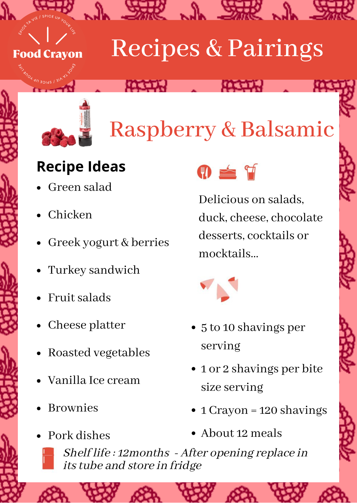 Raspberry & Balsamic