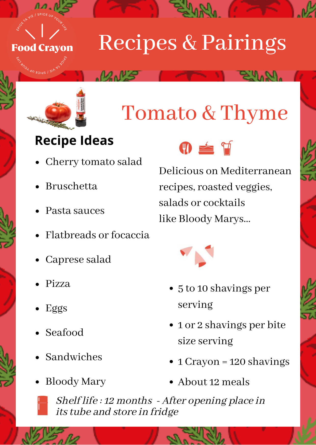 UNO | TOMATO & THYME