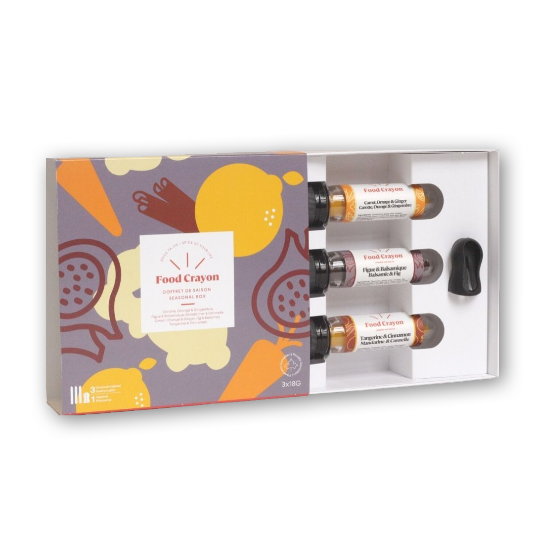 PROMO 30% OFF - SEASONAL BOX | Carrot, Orange & Ginger , Fig & Balsamic , Tangerine & Cinnamon