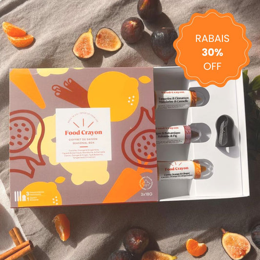 PROMO 30% OFF - SEASONAL BOX | Carrot, Orange & Ginger , Fig & Balsamic , Tangerine & Cinnamon